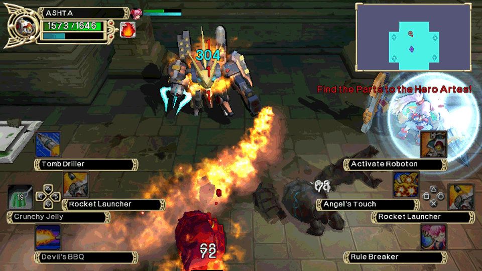 Fantasy Hero: Unsigned Legacy Screenshot (PlayStation.com)
