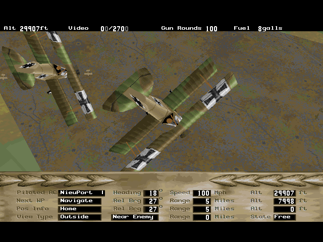 Dawn Patrol Screenshot (Interactive Entertainment preview, 1994-11)