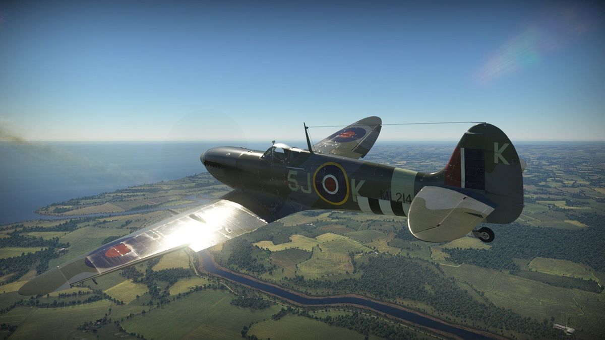 War Thunder: Plagis' Spitfire LF Mk. IX Screenshot (Steam)