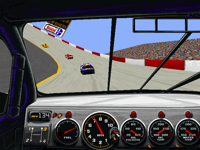 NASCAR Racing Screenshot (Interactive Entertainment preview, 1994-08)