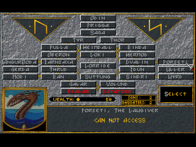 Hammer of the Gods Screenshot (Interactive Entertainment preview, 1994-11)