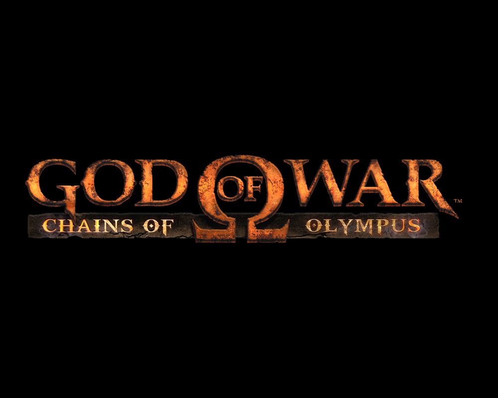 God of War: Chains of Olympus Logo (God of War: Chains of Olympus Press Disc)