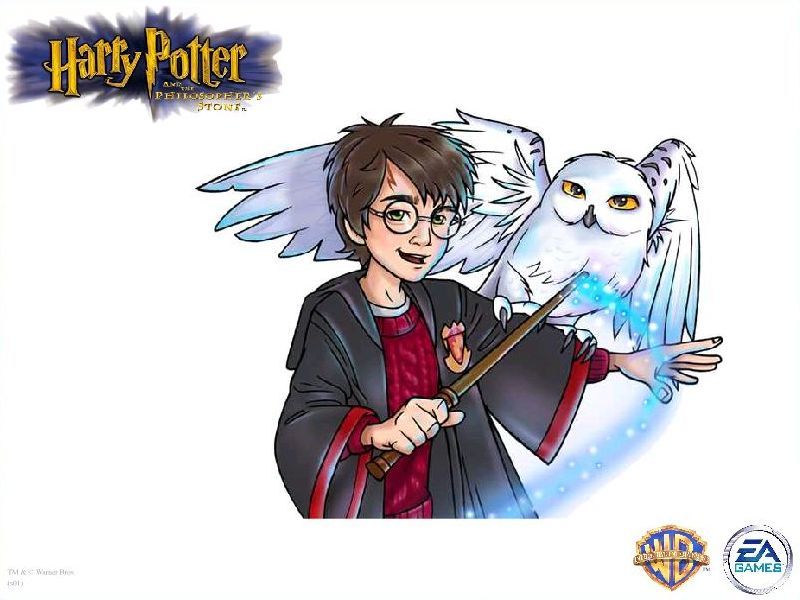 Harry Potter and the Sorcerer's Stone Screenshot (AOL Harry Potter And The Philosopher's Stone Promotional CD (UK)): Screensaver Picture 2