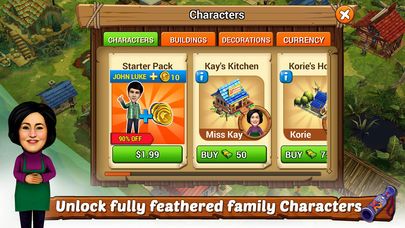 Duck Dynasty: Family Empire Screenshot (iTunes Store)