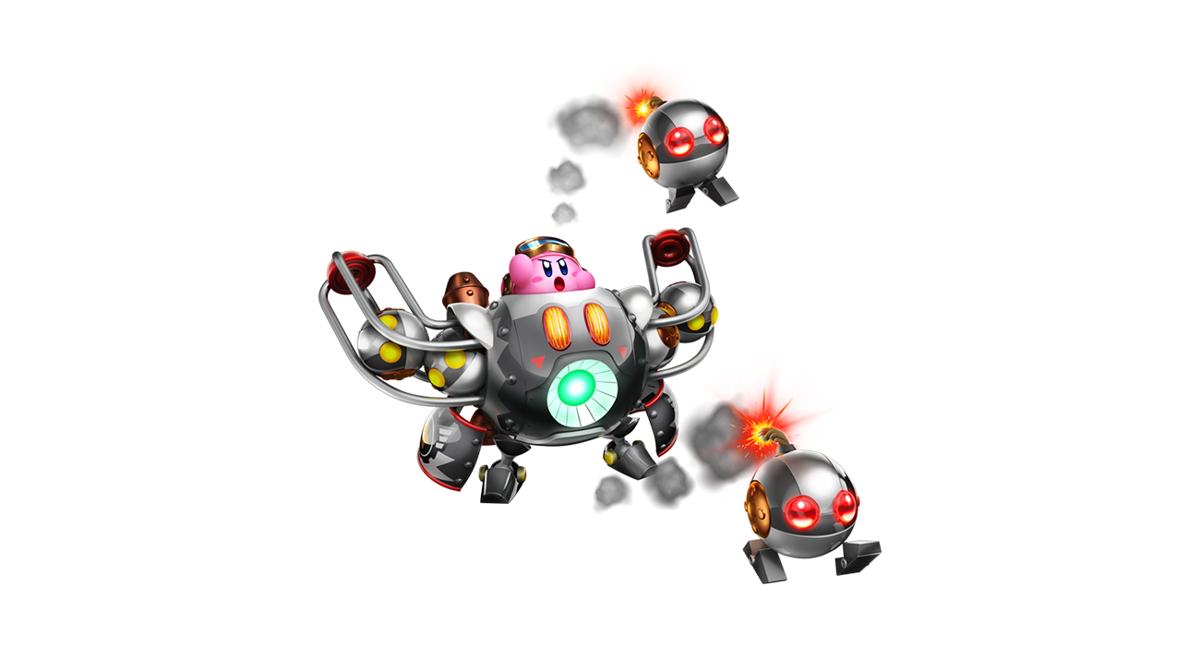 Kirby: Planet Robobot Render (Official Website (Japanese)): switch_chara_bomb