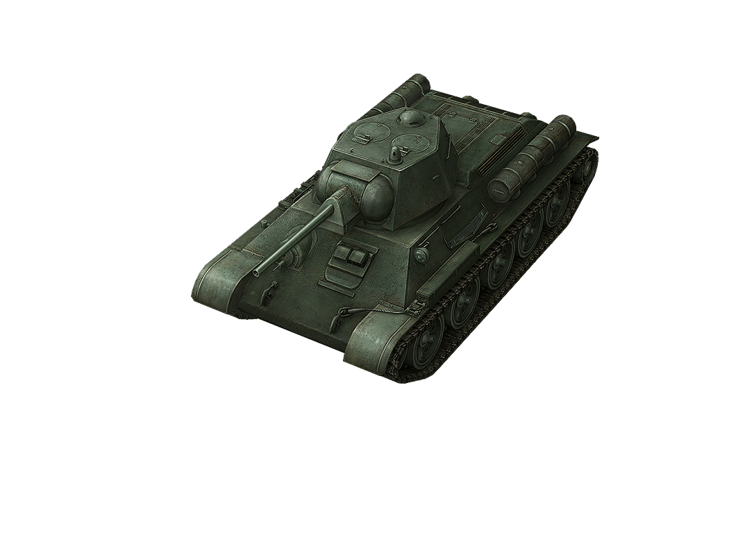 World of Tanks Render (Official Website, Tankopedia (2016)): China - Type T-34