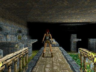Tomb Raider Screenshot (PC Joker magazine CD, November 1996)