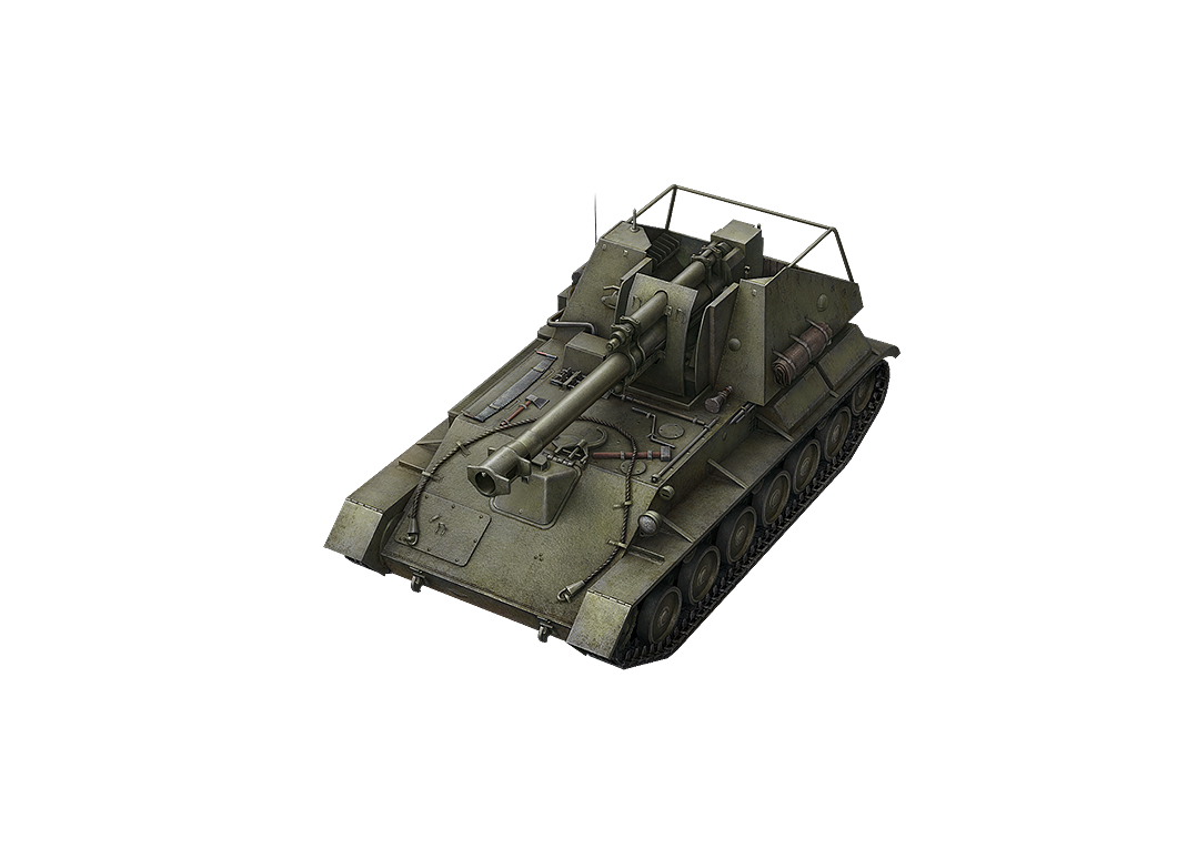 World of Tanks Render (Official Website, Tankopedia (2016)): U.S.S.R. - SU-122A