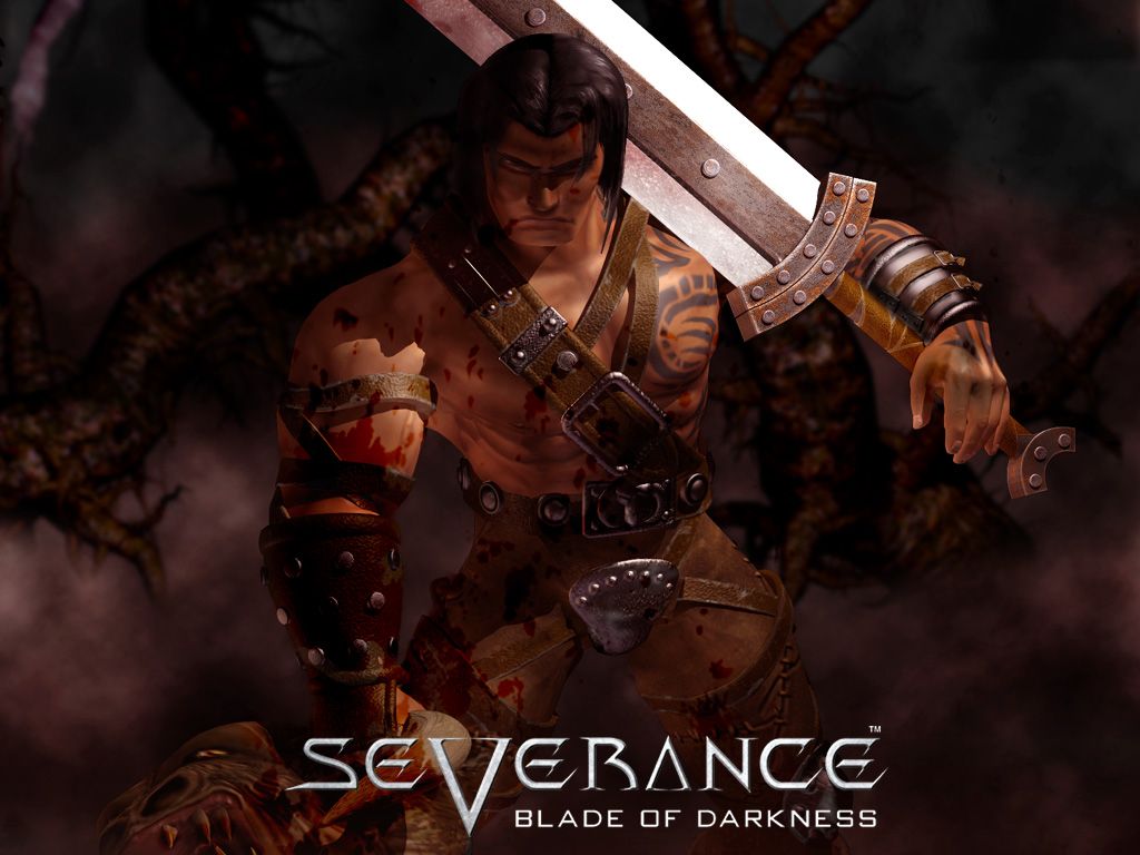 Blade of Darkness Wallpaper (Severance: Blade of Darkness official website): Barbarian