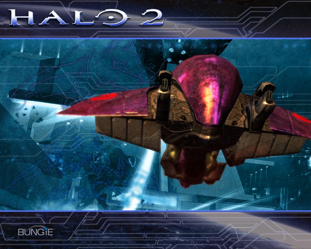 Halo 2 Wallpaper (Bungie.net, 2005): Ghost Chase - E3 2003