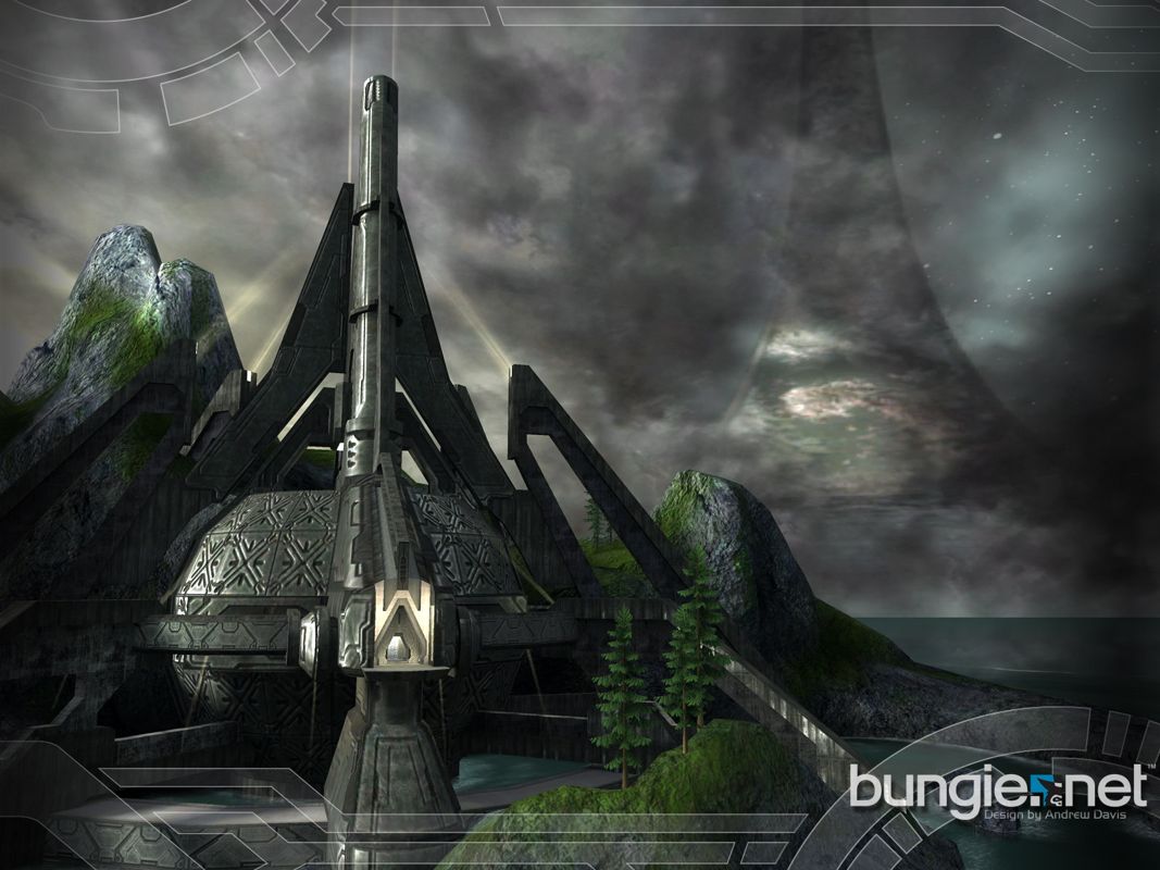 Halo 2 Wallpaper (Bungie.net, 2005): Delta Temple