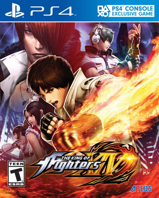 The King of Fighters XIV Other (Atlus press kit): PlayStation®4 Front Cover