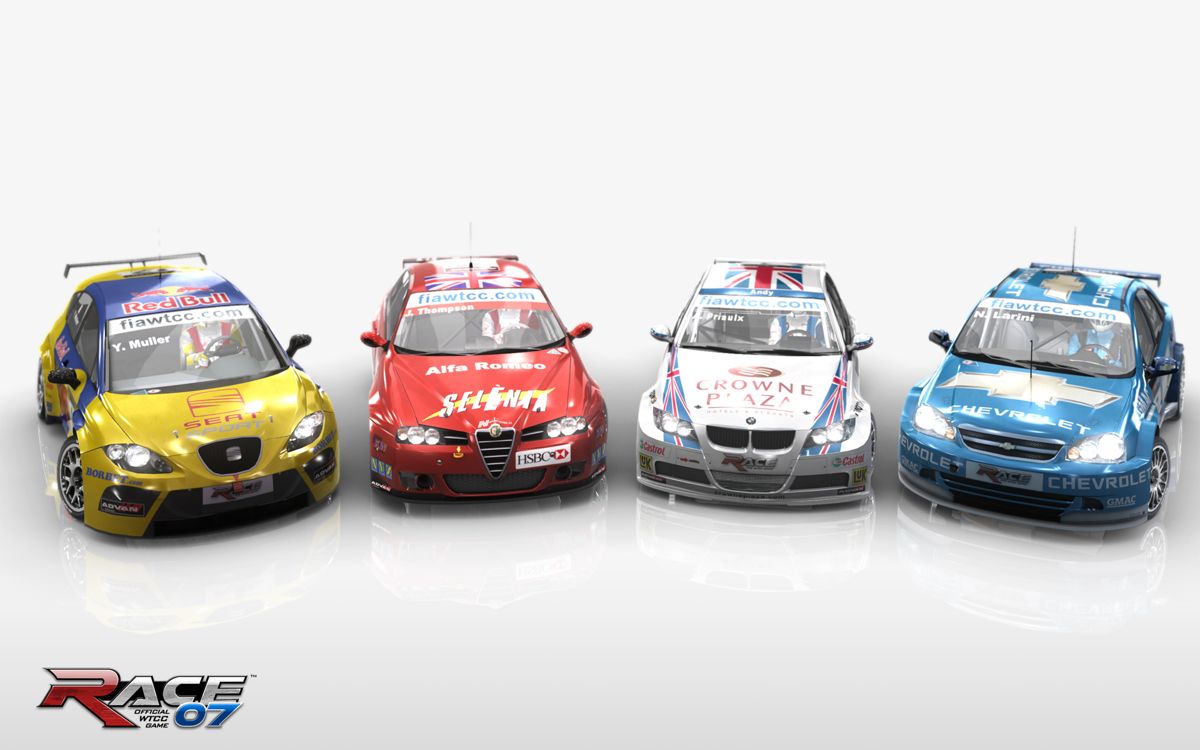 Race 07: Official WTCC Game Wallpaper (Official Website): BRIGHT EDITION
