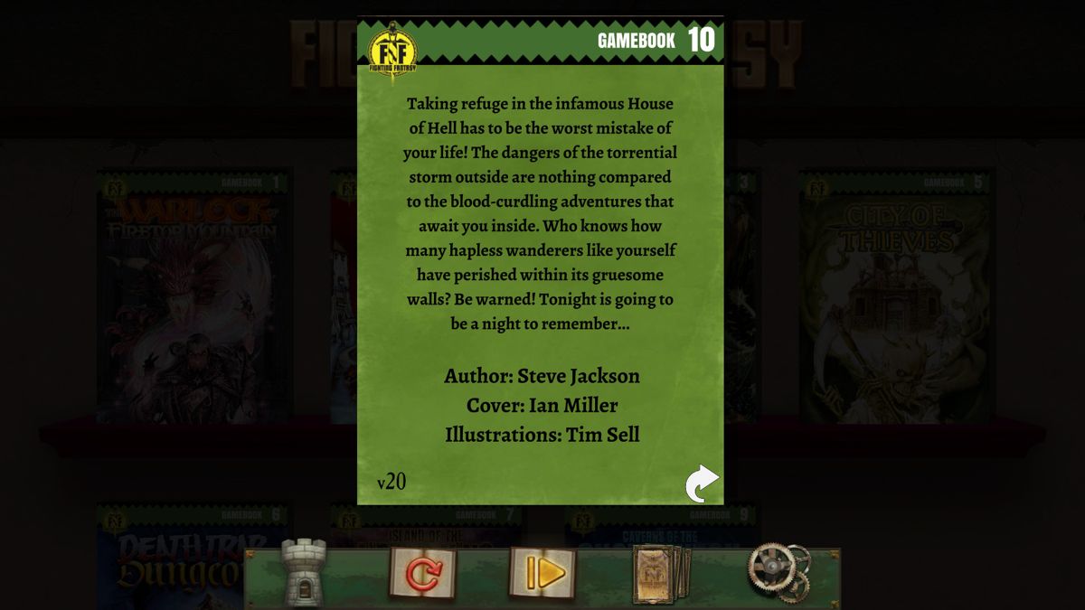 Fighting Fantasy Classics: House of Hell Screenshot (Steam)