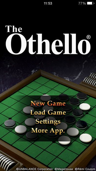 The Othello Screenshot (iTunes Store)