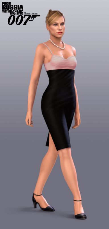 007: From Russia with Love Render (Electronic Arts UK Press Extranet): PM Daughter Elizabeth Stark (retail) 25/8/2005