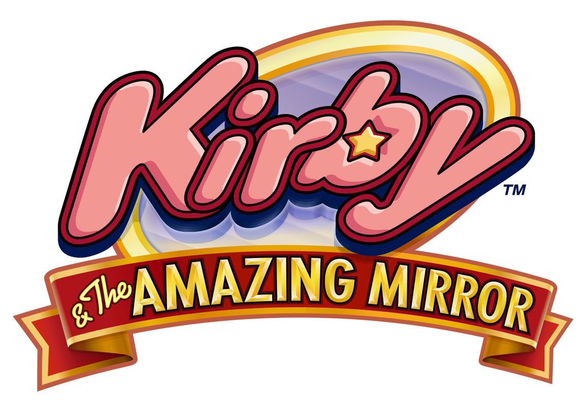 Kirby & The Amazing Mirror Logo ( Nintendo E3 2004 Press CD)