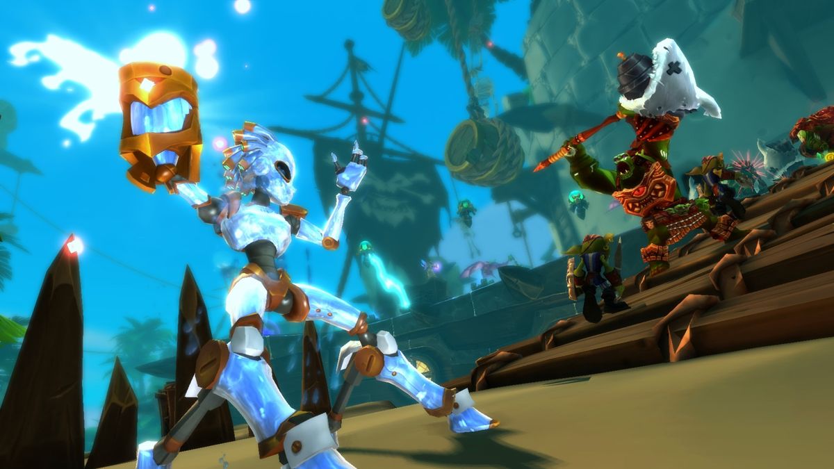 Dungeon Defenders II Barricade Pack Official Promotional Image MobyGames