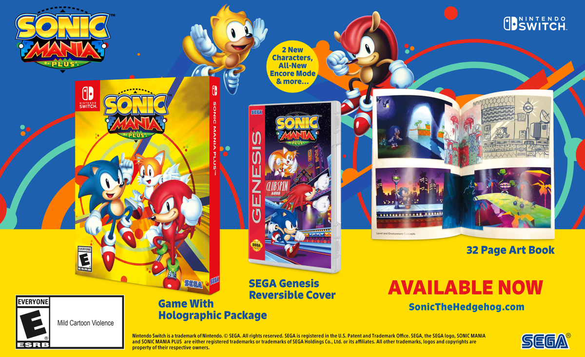 Sonic Mania Plus Other (Atlus press kit)