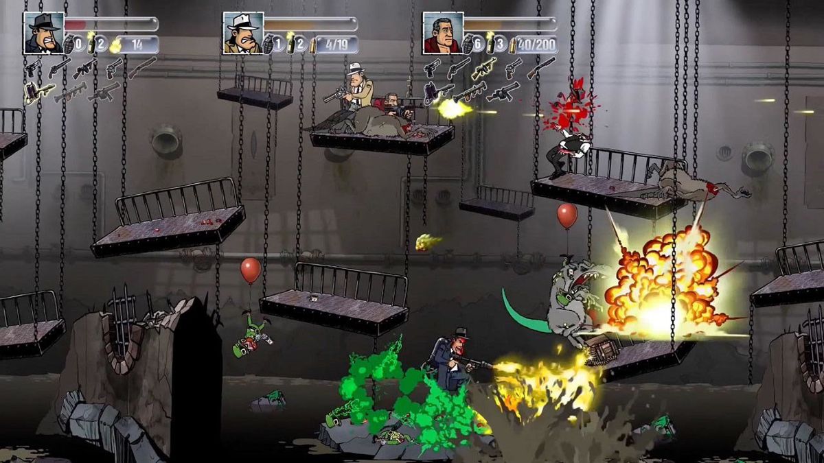Guns, Gore & Cannoli Screenshot (PlayStation.com)