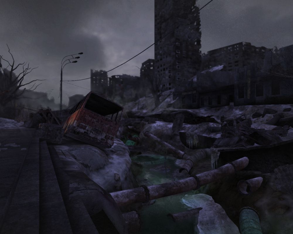 Metro 2033 Screenshot (Metro 2033: The Last Refuge press disc): uEngine (2007-04-19)