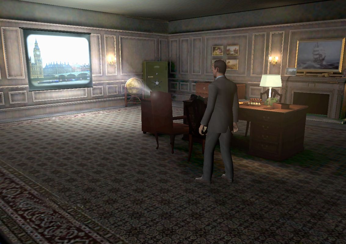 007: From Russia with Love Screenshot (Electronic Arts UK Press Extranet): M office 28/4/2005