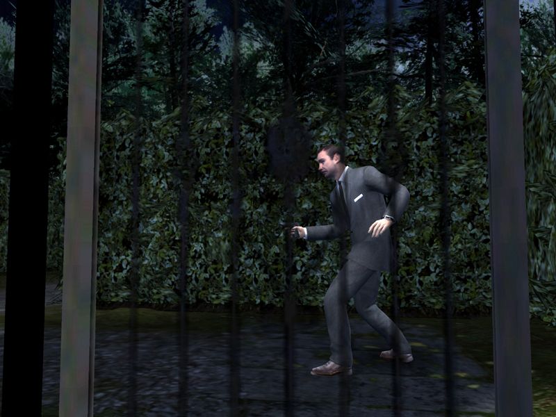007: From Russia with Love Screenshot (Electronic Arts UK Press Extranet): Hedge maze 25/7/2005