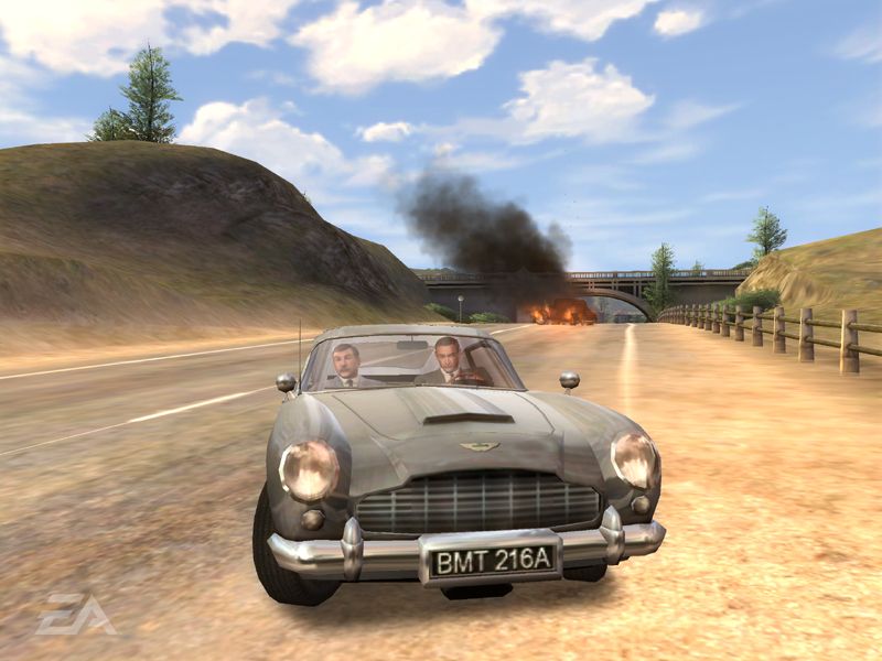 007: From Russia with Love Screenshot (Electronic Arts UK Press Extranet): Aston 22/8/2005