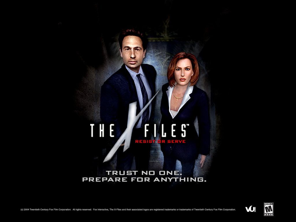 The X-Files: Resist or Serve Wallpaper (The X-Files: Resist or Serve Fansite Kit)