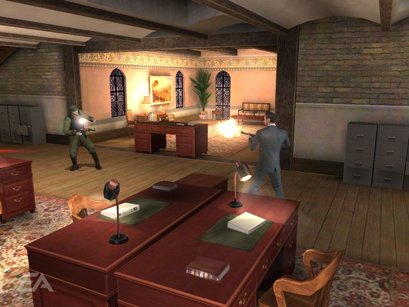 007: From Russia with Love Screenshot (Electronic Arts UK Press Extranet): Sniper 4/10/2005