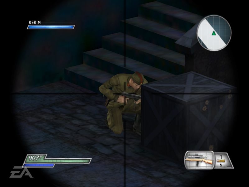 007: From Russia with Love Screenshot (Electronic Arts UK Press Extranet): Sniper 4/10/2005