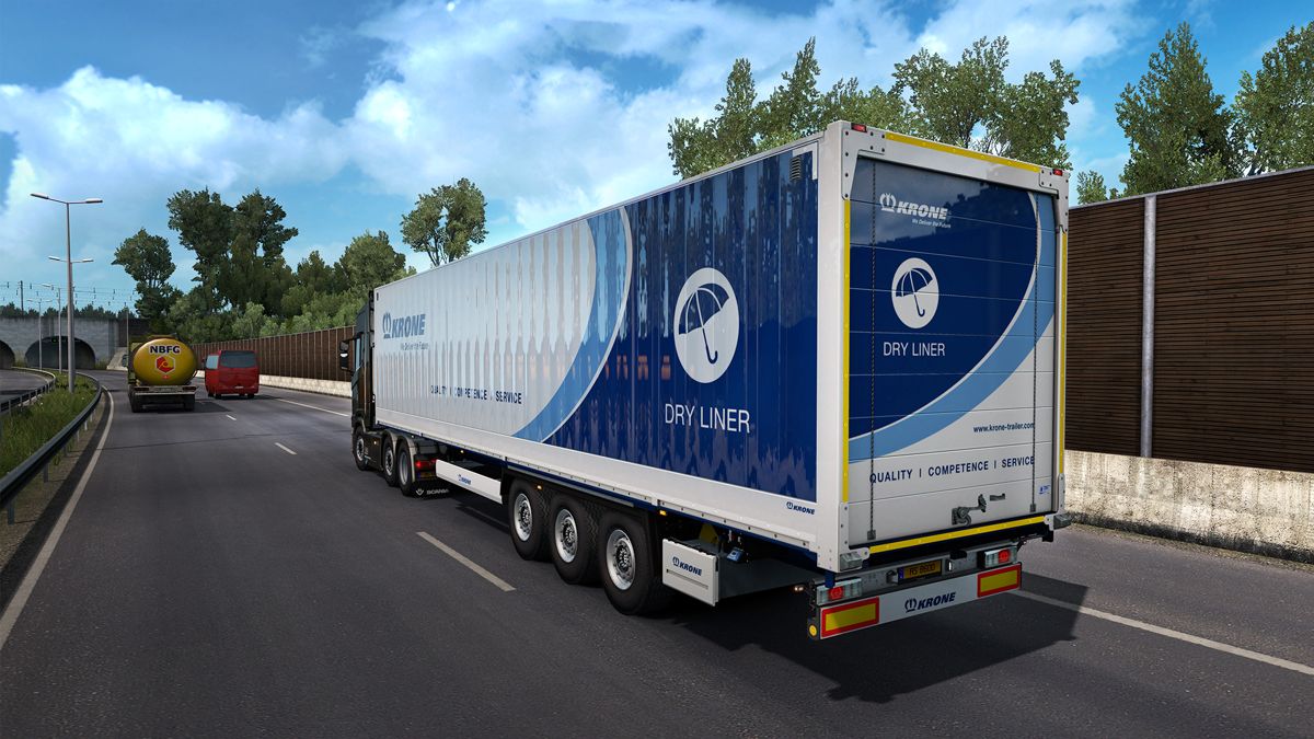 Euro Truck Simulator 2: Krone Trailer Pack Screenshot (Steam)