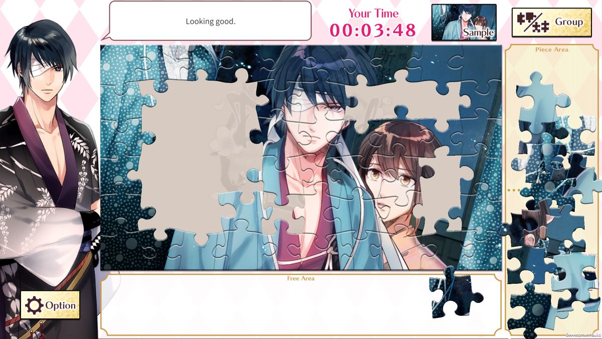 Otome Romance Jigsaws: Midnight Cinderella & Destined to Love Screenshot (Steam)