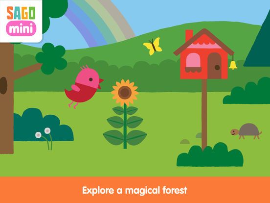 Sago Mini Forest Flyer Screenshot (iTunes Store)