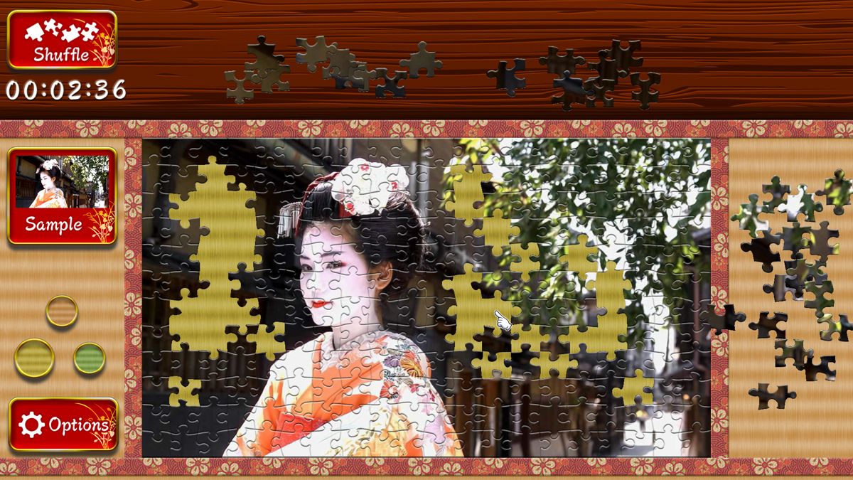 Japanese Women: Animated Jigsaws Screenshot (Steam)
