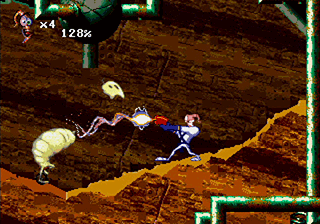 Earthworm Jim 2 Screenshot (SEGA of Japan Wii Virtual Console page)