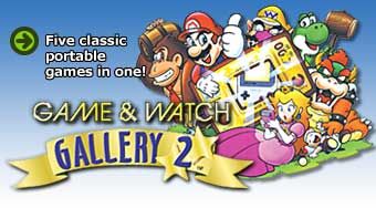 Game & Watch Gallery 2 Logo (Nintendo.com - Official Game Page (Game Boy Color))