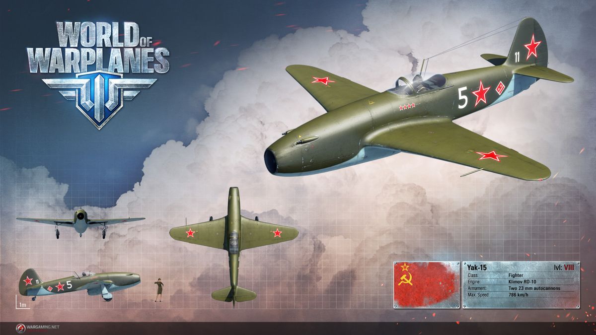 World of Warplanes Render (Official Website, Warplane Renders (2016)): Yakovlev Yak-15