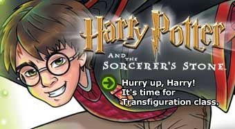 Harry Potter and the Sorcerer's Stone Logo (Nintendo.com - Official Game Page (Game Boy Color))