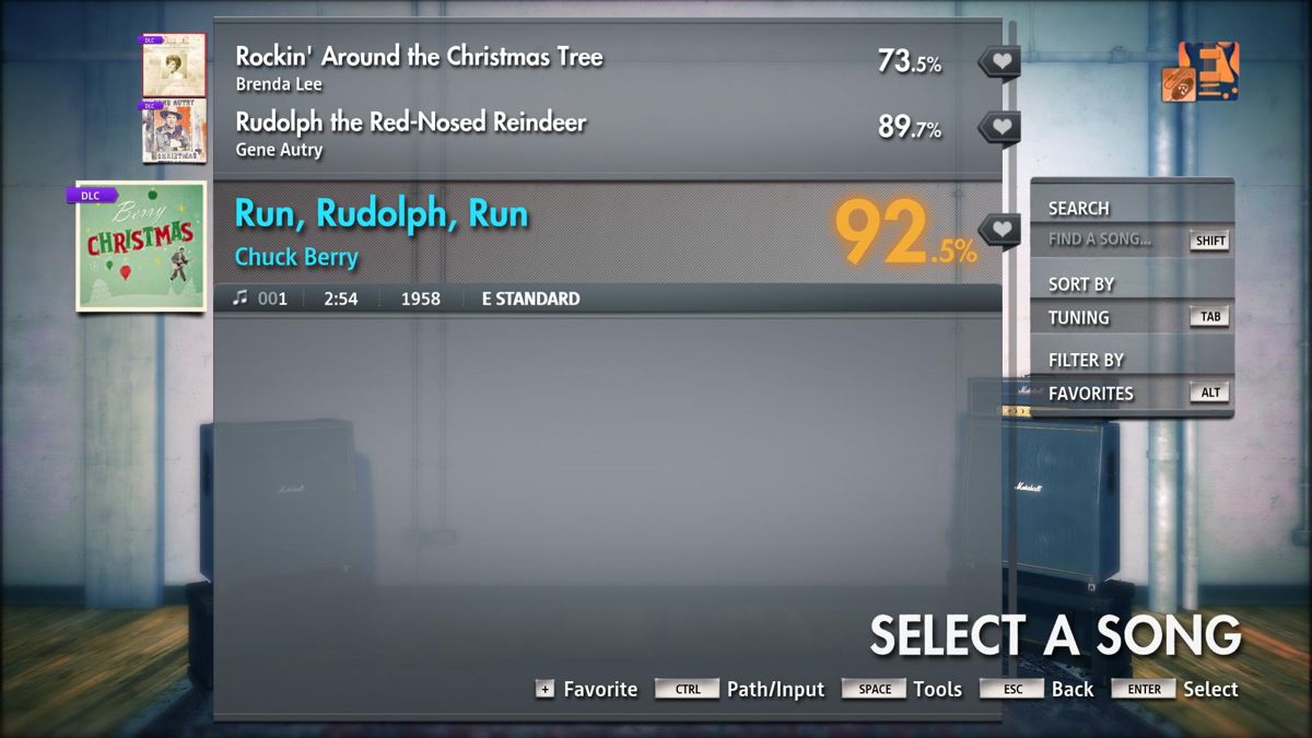 Rocksmith 2014 Edition: Remastered - Chuck Berry: Run, Rudolph, Run Screenshot (Steam)
