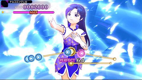 The iDOLM@STER: Shiny Festa - Harmonic Score Screenshot (PlayStation.com - Official Game Page (PSP))