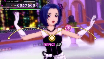 The iDOLM@STER: Shiny Festa - Harmonic Score Screenshot (PlayStation.com - Official Game Page (PSP))