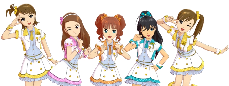 The iDOLM@STER: Shiny Festa - Rhythmic Record Render (PlayStation.com - Official Game Page (PSP))