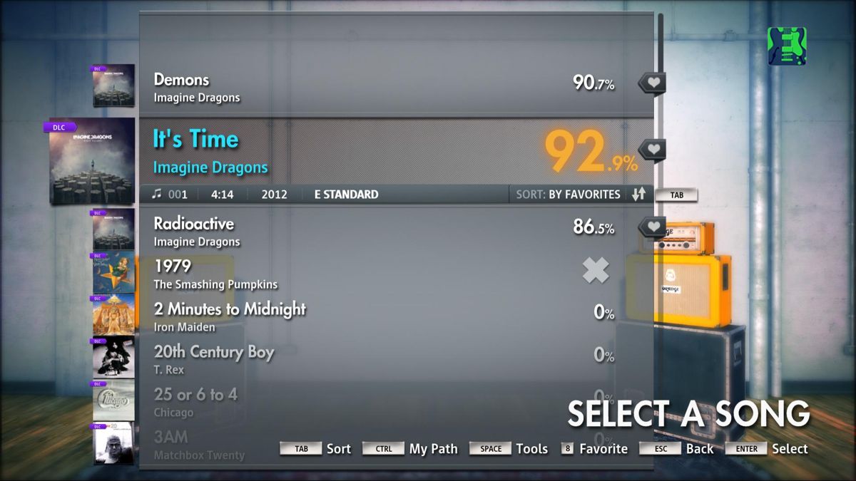 Rocksmith: All-new 2014 Edition - Imagine Dragons: It's Time Screenshot (Steam)