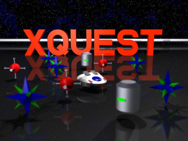 XQuest Logo (Official website): A high-resolution version of the title screen