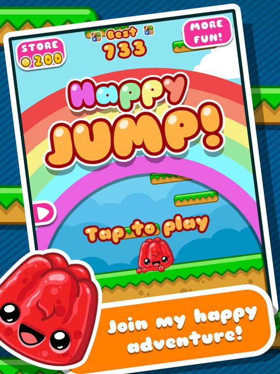 Happy Jump Screenshot (iTunes Store)