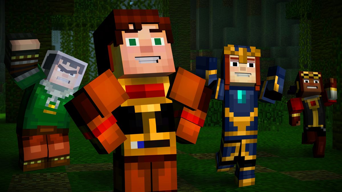 Minecraft: Story Mode official promotional image - MobyGames