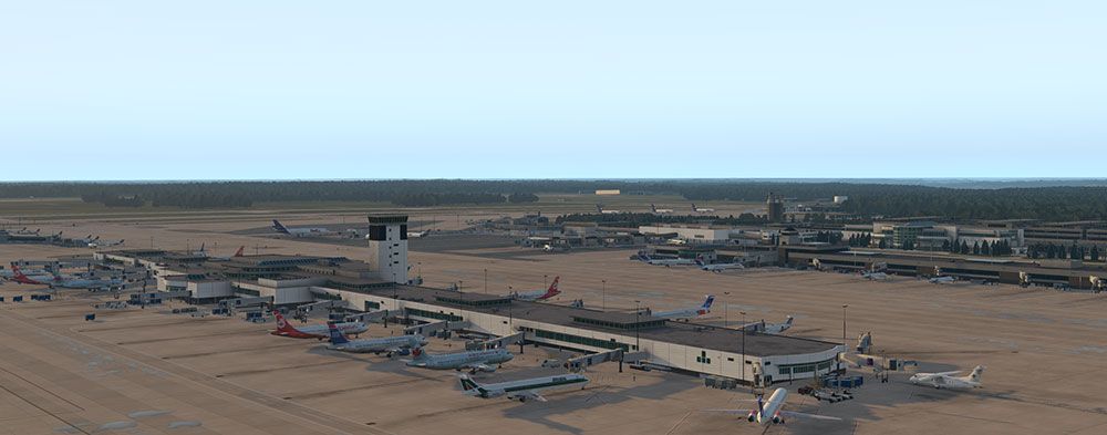 X-Plane 11: Airport Cincinnati - Northern Kentucky Int. Screenshot (Steam)