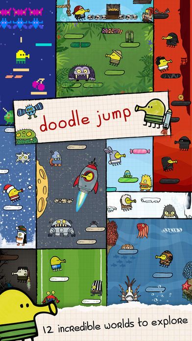 Doodle Jump Screenshot (iTunes Store)