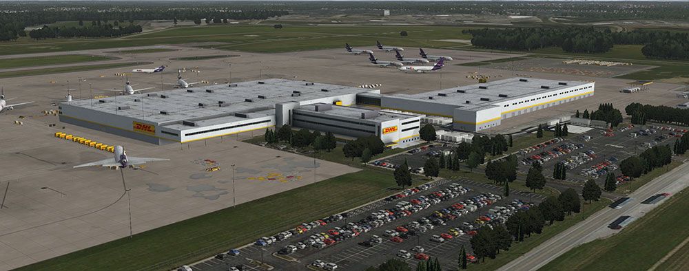 X-Plane 11: Airport Cincinnati - Northern Kentucky Int. Screenshot (Steam)